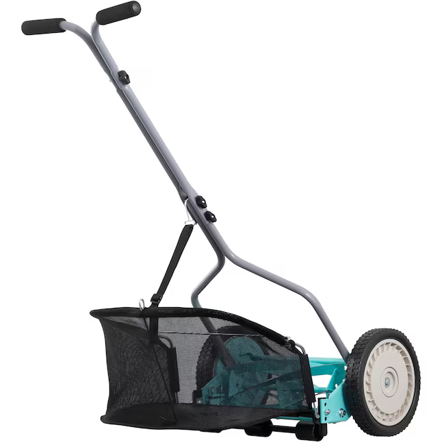 Yardoro 14-Inch 5-Blade Reel Lawn Mower with Bagger